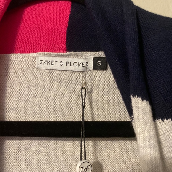 Zaket and Plover multicolour sweater size S - Picture 6 of 7